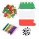 thumbnail image 1 of 24 pegatinas autoadhesivas para caras de Halloween para niños, manualidades, decoración de calabazas, fiestas Navidad, 1 of 7