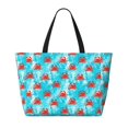 thumbnail image 2 of Easygdp Crab Swims In The Ocean Bolsa de Viaje de Playa de Gran Capacidad, Bolsa Tote Perfecta para la Playa, Escapadas de Fin de Semana y Viajes, 2 of 7