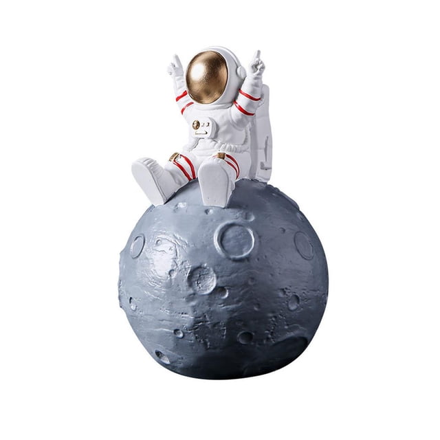 Hucha De Astronauta A La Moda, Hucha De Resina Respetuosa Con El Medio Ambiente, Bonita Decoración De Hucha Scienceny HA026902-02