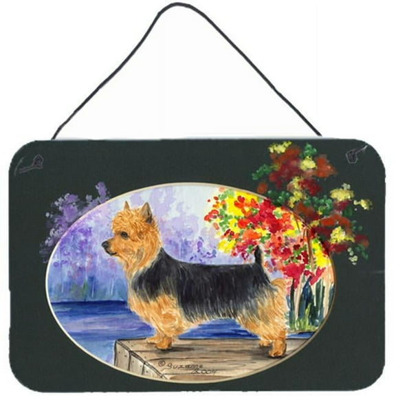 Australian Terrier Indoor Aluminium Metal Wall Or Door Hanging Prints