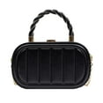 thumbnail image 1 of Bolso con caja de cadena, bolso cruzado, bolso cruzado para mujer, bolso de mano escolar para fiesta de graduación, bolso cuadrado pequeño de viaje Negro Yinane Bolso de hombro, 1 of 8