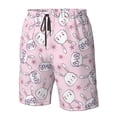 thumbnail image 5 of Naloa Cute Rabbit Flower Men's Beach Shorts, Surfing shorts, Swim trunks, Quick Dry Swim Trunks for Surfing Beach Fun - X-Large, 5 of 9