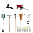 thumbnail image 4 of ⚡ Big Sale ! Accessories 9PCS Simulation Garden Yard Decoration Set Scene Mini Tool Miniature Decoration Scene Home Decor, 4 of 9