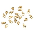 thumbnail image 3 of Necklace Clasp, Vacuum Plating 20 Pcs Lobster Clasp  For Anklets For Necklaces For Bracelets, 3 of 8