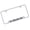Mirrored, variant on Buick Laser Etched Logo Cut-Out License Plate Frame (Brushed Chrome)