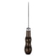 thumbnail image 1 of Aguja de coser de mano, herramienta de perforación de doble calabaza con mango de madera, negra, 1 of 7