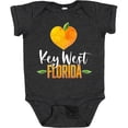 thumbnail image 3 of Inktastic Key West Florida Orange in Heart Boys or Girls Baby Bodysuit, 3 of 5
