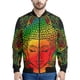 thumbnail image 3 of Chaqueta con estampado 3D de Buda y mandala para hombre y mujer, chaqueta con cremallera, informal, para la calle, para primavera y otoño, 3 of 5