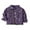 Purple, variant on Godderr 3M-6Y Newborn Baby Boys Printed Lapel Shirt Tops,Kids Toddler Long Sleeve Undershirt,Spring Fall Cardigan Jacket,Buttons V-Neck Undershirts Knit Top