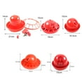 thumbnail image 5 of Visland Chicken Water Bowl, Durable Detachable Plastic Automatic Drinking Machine Feeding Equipment for Poultry Duck Chicken Bird Pigeon Quails, 5 of 7