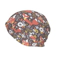 thumbnail image 2 of KLL Foxes Winter Fall Beanie Knit Hats for Men & Women - Warm & Soft Stylish Toboggan Caps for Cold Weather, 2 of 6