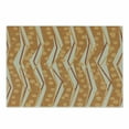 thumbnail image 1 of Burnt Orange Cutting Board, Chevron Zigzags Pattern with Stripe and Dots Geometrical, Decorative Tempered Glass Cutting and Serving Board, Small Size, Burnt Orange Off White, by Ambesonne, 1 of 1