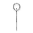 thumbnail image 2 of Pendentif Breloque Collier Monogramme Initiale Lettre R Délicat en Argent Sterling 925, 2 of 7