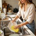 thumbnail image 3 of Solivara 2025 Reusable Non Scratch Microfiber Scrub Sponge For Kitchen Random Color(Yellow,3.94*6.30in), 3 of 3