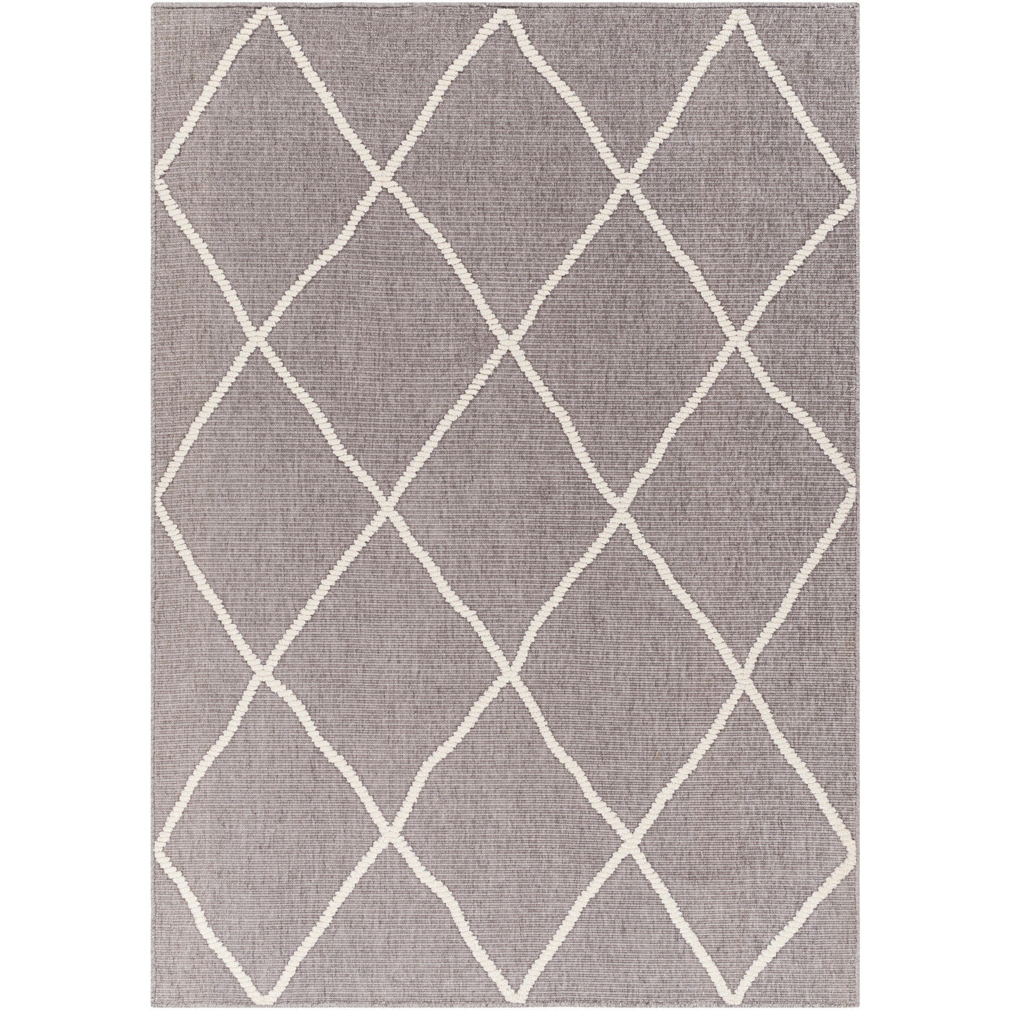 Artistic Weavers  Gray 5' x 8'  Machine Washable Rectangle Area Rug