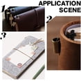 thumbnail image 5 of Bandas elásticas de 17,5 yardas para cuaderno, cordón elástico de poliéster, kit de bricolaje con 20 elevadores de aleación., 5 of 5
