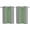 Gray sage green, variant on Yellow Grey Stripes Kitchen Curtains Small Short 39 Inch Length, Modern Minimalist Solid Gradient Grommet Top Bedroom Living Room Curtains, Light Filtering Cafe Curtain Drapes 2 Panels Set 55''x39''