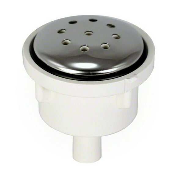 Waterway 670-2390B 0.37" Barb Top-Flo Air Injector w/ SS Escutcheon