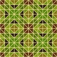thumbnail image 1 of Ahgly Company Machine Washable Indoor Square Transitional Green Area Rugs, 4' Square, 1 of 7