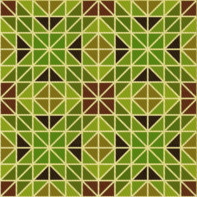 Ahgly Company Tapis d'Intérieur Lavable en Machine Carré Vert Transitionnel, 5 Pieds Carré