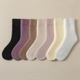 thumbnail image 5 of Women Socks Wool Autumn Winter Warm Snow Thick Plush Hairy Soft Postpartum Stockings Floor Sleep Socks, 5 of 9