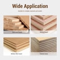 thumbnail image 4 of Découpe de Routeur en Bois CNC, Haute Résistance 5 Pcs Découpe Multi-Usage pour Centrage, 4 of 7