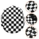 thumbnail image 3 of Gorro de chef con estampado a cuadros, unisex, para cocina, para adultos, reutilizable, para servicio de alimentos, para hotel, café y restaurante, 3 of 8