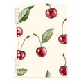 thumbnail image 7 of FORMRS 1-Subject Spiral Notebook 8" x 5" College Ruled 60 Refillable Sheet A5 Hard Cover, 2 Pack, Beige Cherry, 7 of 7