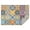 Multicolor Ethnic Floral, variant on Multicolor Ethnic Flower Patchwork Pattern Rectangle Tablecloth 60"x84",Waterproof Polyester Rectangle Table Cloth, Wipeable Spillproof Polyester Tablecloth for Dining, Camping, Indoor and Outdoor