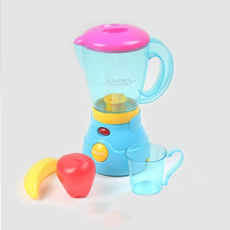 Beavorty 1 Set Simulation Juice Machine Kid Toys Light Sound Play Role Play  Kitchen Toys Children s Pretend Food Toy Food Maker Toys Electric Juicer