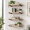 Black 8 Pack-11.25 inch, variant on J Lip Shelf Brackets, Black 4 Pack, 7.25 Inch, Rustic Farmhouse Iron Wall Floating Metal Supports