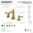 thumbnail image 2 of Fauceture FSC19733AL English Classic Widespread Bathroom Faucet, Antique Brass, 2 of 3
