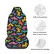 thumbnail image 4 of Balery Colorful Geometric Dog Funda de Asiento para Auto con Diseño - Cubierta Frontal Suave y Transpirable con Protector Antideslizante- 1 Unidad, 4 of 5