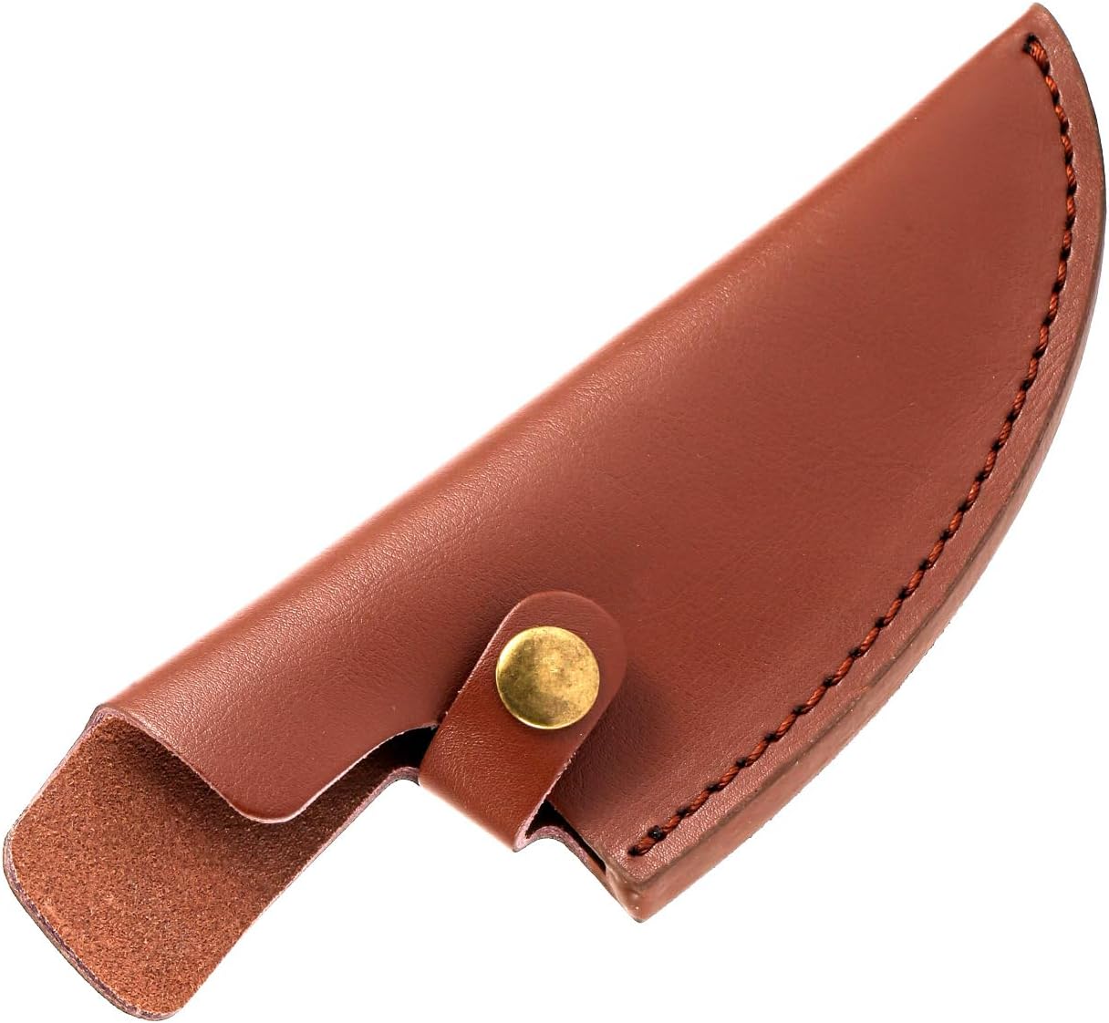 Gaine en Cuir, Protège-Couteaux en Cuir PU pour Couteau à Désosser de 6 Pouces, Lame de Protection avec Boucle, Couvre-Couteaux pour Cuisine, Camping, Activité Extérieure