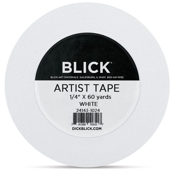 Blick Artist Tape - White, 1/4" x 60 yds