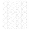 thumbnail image 3 of 30Pcs Hollow Frame Pendants Copper Jewelry Accessories for DIY Crafts Earring Necklace MakingSilver Heart, 3 of 14