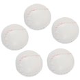 thumbnail image 1 of USHOBE Baseball Practice Balls 5Set for Students Softball Training Equipment White Pu Material, 1 of 8
