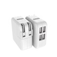thumbnail image 3 of Injueey de 4 puertos de pared USB Adaptador de enchufe de alimentación de viaje Enchufe retráctil para teléfono móvil 2.1A Cargadores de dispositivos electrónicos, 3 of 6
