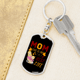 thumbnail image 6 of Best Life Mom Stainless Steel or 18k Gold Premium Swivel Dog Tag Keychain, 6 of 16