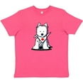 thumbnail image 3 of Inktastic Canada Day Westie Youth T-Shirt, 3 of 5