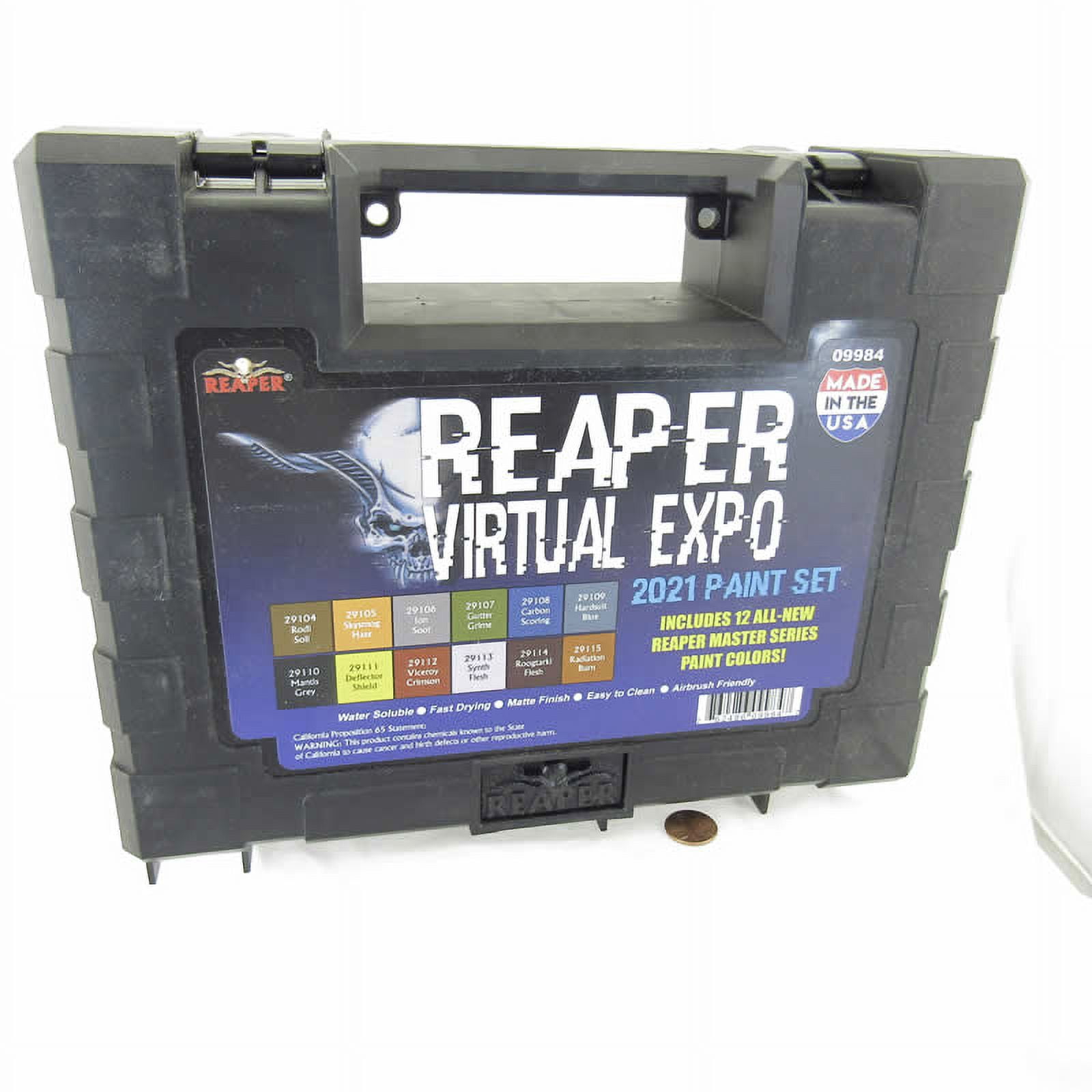 2021 Master Series Paint Set Acrylic Paint Set Reaper Miniatures