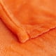 thumbnail image 4 of Manta de forro polar de color liso de 100x140cm, suave, de microfibra de poliéster, para cama, sofá, todas las estaciones, ligera, transpirable, ideal como regalo (naranja, 1 pieza). Rkxzt, 4 of 9
