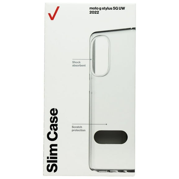 Verizon Slim Sustainable Case for Motorola Moto G Stylus 5G UW (2022) - Clear