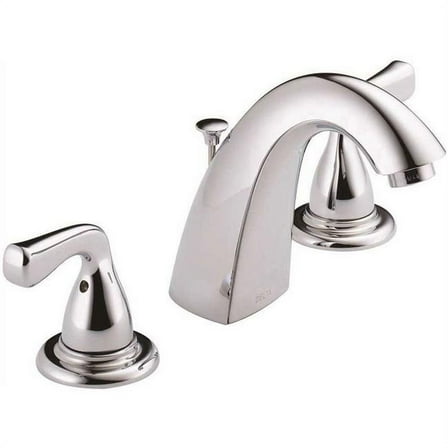 Delta Portwood 8 in. Widespread 2-Handle Bathroom Faucet in Chrome ...
