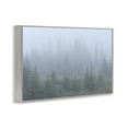 thumbnail image 4 of Stupell Industries Foggy Forest Trees Landscape Photography Gray Framed Art Print Wall Art, 18 x 12, 4 of 10