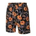 thumbnail image 4 of Pofeuu Sunflowers Prin Men's Swim Trunks Quick Dry Bathing Suit Swimming Board Shorts Mesh Lining Beach Swimwear-X-Large, 4 of 6