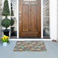 thumbnail image 5 of Yayeee Doormat for Inside 20"x32" Absorbent Low-Profile Washable Non-Slip Rubber Backed Entryway Rug, Colorful Water Lilies Pattern, 5 of 8