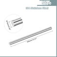 thumbnail image 2 of Uxcell 304 Stainless Steel Rods, 15mm x 305mm Metal Solid Shaft Round Rod Lathe Bar Stock for Model Plane Cars Ship DIY Craft Metal Working, 2 of 5