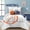 White_Navy, variant on Lush Decor Basketball Game Kids Reversible Quilt, Twin, Black/Orange, 4-Pc Set