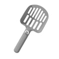 thumbnail image 1 of Cat Litter Spoon Long Handle Cat Litter Sifter Spoon Mesh Screen Fecal Spoon Gray, 1 of 8